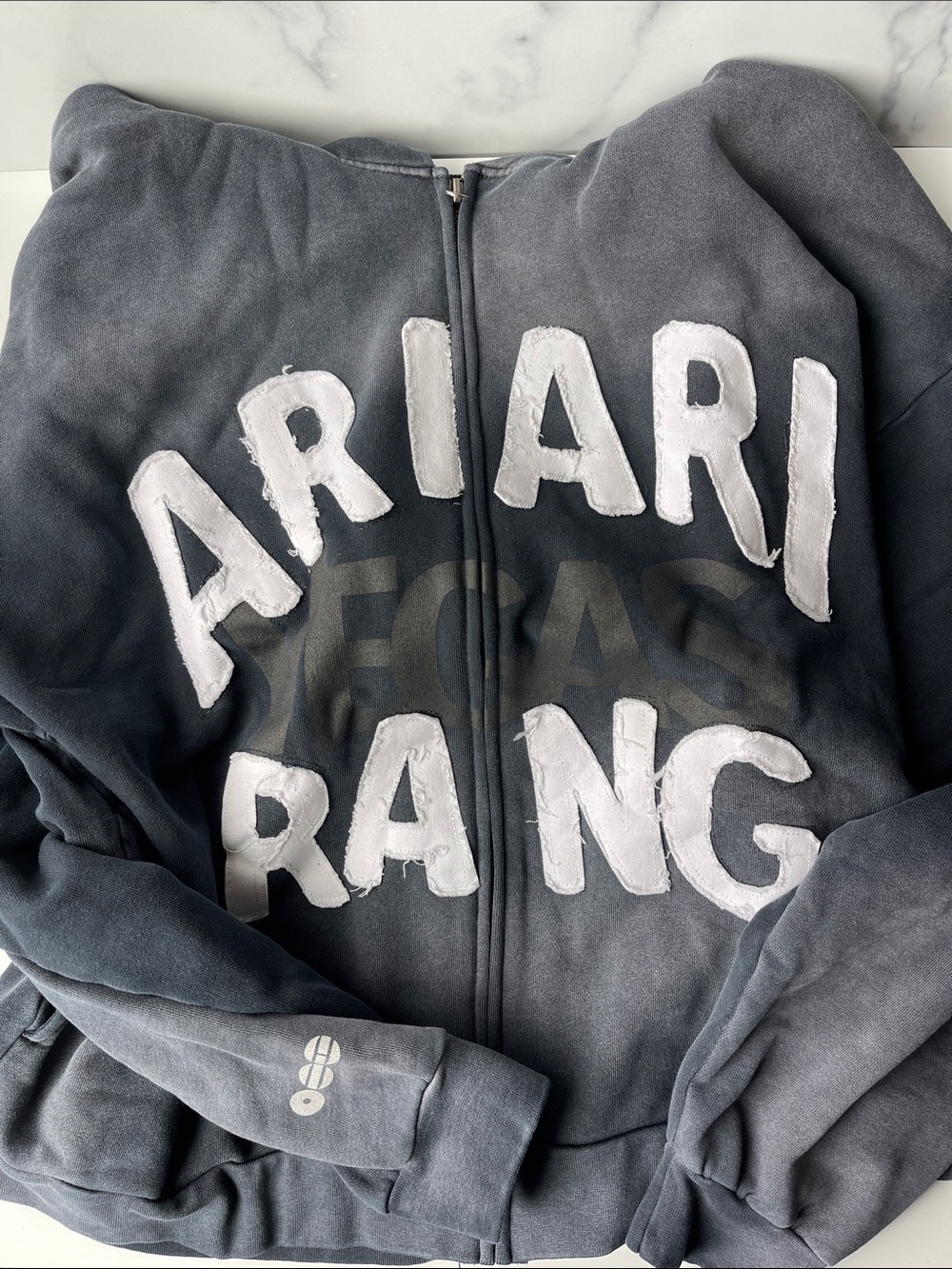 Official BTS ARIRANG LAS Vegas Zip UP Hoodie - Medium